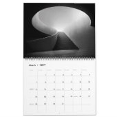 Calendrier Architecture Courbe Moderne Minimaliste (Mar 2027)