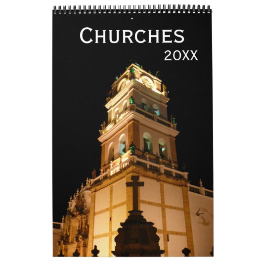Calendrier architecture de l'église (Protection)