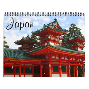 Calendrier architecture japonaise