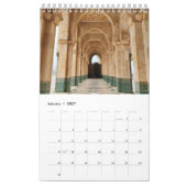 Calendrier Architecture marocaine (Jan 2027)