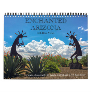 Calendrier Arizona Pittoresque photographie Versets de la Bib