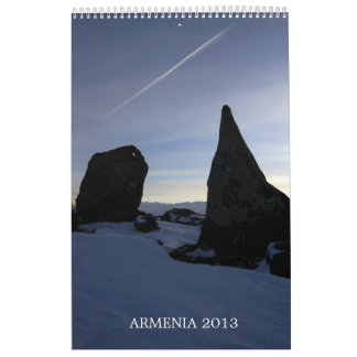 Calendrier ARMÉNIE 2013