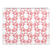 Calendrier arrière - plan abstrait vert et blanc (Protection)