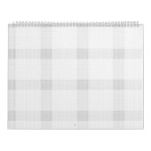 Calendrier Arrière - plan blanc avec un motif extensible de p (Protection)
