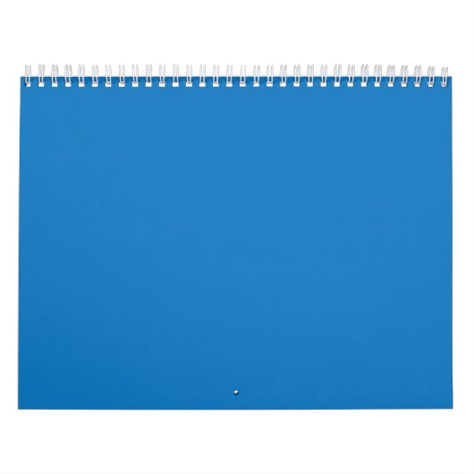Calendrier Arrière-plan Bleu Uni – Conception de Modèle Minim (Protection)
