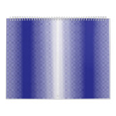 Calendrier arrière - plan rayé bleu et blanc (Protection)