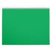 Calendrier Arrière - plan vert remarquable avec conception de (Protection)