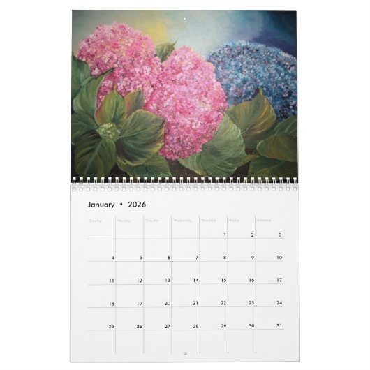 Calendrier art (Jan 2026)