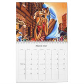 Calendrier Art 2011 d'amants (Mar 2027)