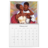 Calendrier Art 2011 d'amants (Feb 2027)