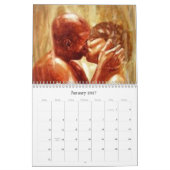 Calendrier Art 2011 d'amants (Jan 2027)