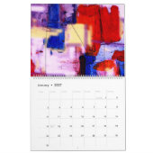 Calendrier Art Abstrait (Jan 2027)