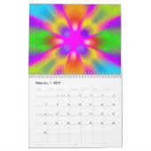 Calendrier art Abstrait (Feb 2027)