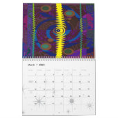 Calendrier Art Abstrait (Mar 2026)