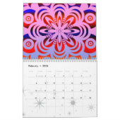 Calendrier Art Abstrait (Feb 2026)
