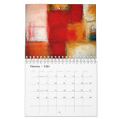 Calendrier Art Abstrait (Feb 2026)