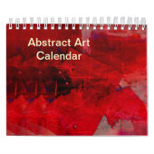 Calendrier Art Abstrait (Protection)