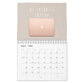 Calendrier Art Abstrait Gold Red Blue Cool 2023 (Mar 2026)