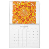 Calendrier - Art Abstrait-Mandalas (Jan 2026)