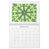 Calendrier - Art Abstrait-Mandalas (Feb 2026)