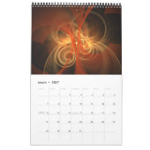 Calendrier Art abstrait moderne 2016 (Mar 2027)