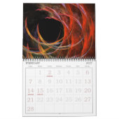 Calendrier Art Abstrait moderne 2020 (Feb 2027)