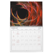Calendrier Art Abstrait moderne 2020 (Feb 2026)