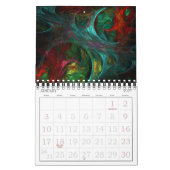 Calendrier Art abstrait moderne 2020 (Jan 2027)
