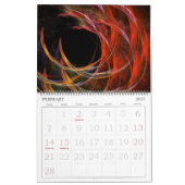 Calendrier Art Abstrait moderne 2025 (Feb 2027)