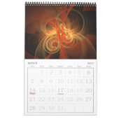 Calendrier Art Abstrait moderne 2025 (Mar 2027)