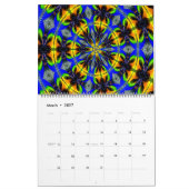 Calendrier Art abstrait par David Ruhl (Mar 2027)