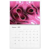 Calendrier Art abstrait par David Ruhl (Feb 2027)