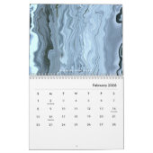 Calendrier Art Abstrait par Zoopi Studio (Feb 2026)