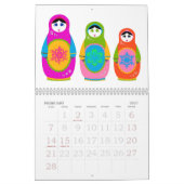 Calendrier Art africain (Feb 2027)