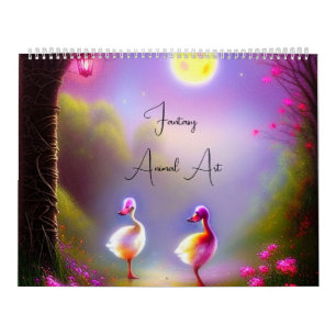 Calendrier Art animalier fantastique pour enfants