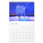 Calendrier Art Art original Peintures meilleure saison (Jan 2026)