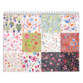 Calendrier Art botanique floral Nic Squirrell (Protection)