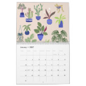 Calendrier Art botanique floral Nic Squirrell (Jan 2027)