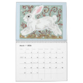 Calendrier Art Bunny Lapin Chaque année Tuzi Willi (Mar 2026)