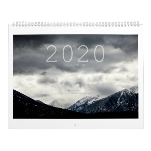 Calendrier Art By Scott Landscape 2020 (Protection)