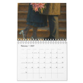 Calendrier art calendar  (Feb 2027)