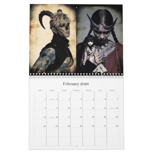 Calendrier Art Calendar 2026 – Accès CYB (Feb 2026)