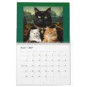 Calendrier Art Cats Calendar (Mar 2027)