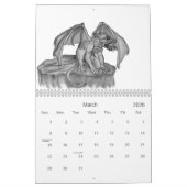Calendrier Art crayon d'Imaginaire par Krisi ArtKSZP (Mar 2026)