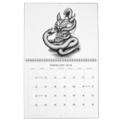 Calendrier Art crayon par Krisi ArtKSZP (Feb 2026)