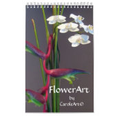 Calendrier Art de 2012 fleurs (Protection)
