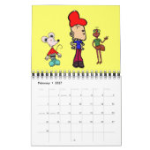 CALENDRIER "art de bande dessinée " (Feb 2027)