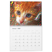 Calendrier Art de chat par Shelli Fitzpatrick Parce que, Chat (Jan 2027)