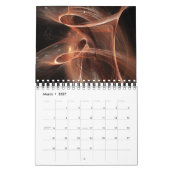 Calendrier Art de fractale (Mar 2027)