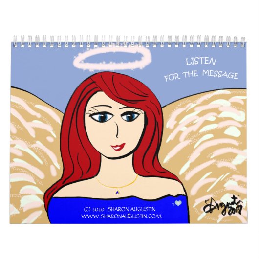 CALENDRIER ART DE L'ÉCOUTE D'ENCOURAGEMENT POUR L'ANGEL DU ME (Protection)
